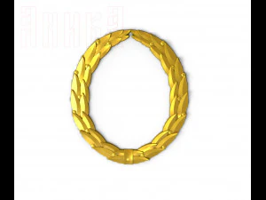 лавровий вінок 3D Принт Модель