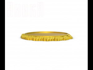 blank for badge with oak wreath 3D 打印模型