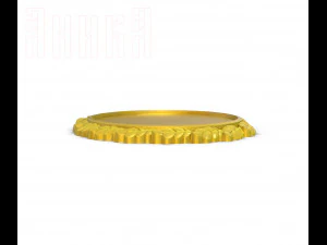 blank for badge with oak wreath 3D Print Model