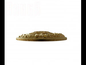 buckle of the national guard of ukraine 3D Print Model