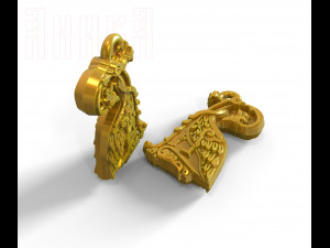 initial letter b Modelo de Impressão 3D