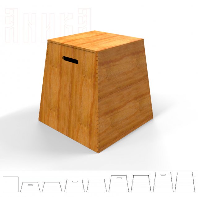 wooden fitness stands 3D Print Model .c4d .max .obj .3ds .fbx .stl .blend