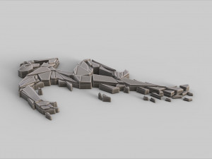 athlete runner figurine Model Cetak 3D