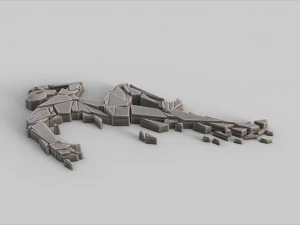 athlete runner figurine 3D Print Model