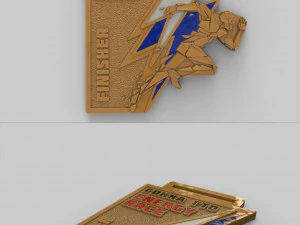 athlete runner figurine 3D Print Model