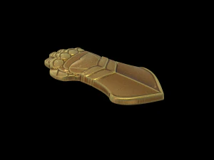 Knight glove 3D Print Model