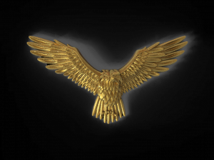 Eagle Modelo de Impressão 3D