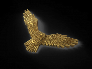 Eagle 3D 프린트 모델