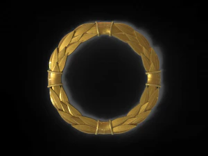 Вінок з лаврового листя 03 3D Принт Модель