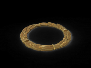 A wreath of laurel leaves 03 3D Print Model