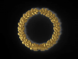 Дубовый венок 3D Принт Модель