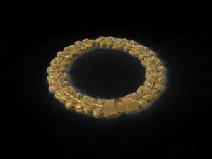 Oak wreath 3D Print Model