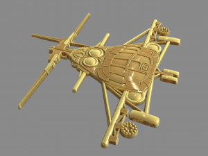 MI 8 helicopter front view Modèles 3D en vedette