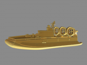 Military boat 3D Print Model
