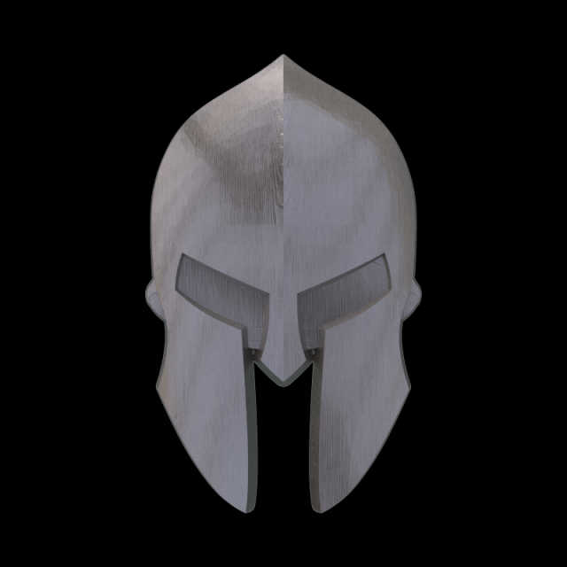 Knight helmet 3D-printmodel .c4d .max .obj .3ds .fbx .stl .blend 
