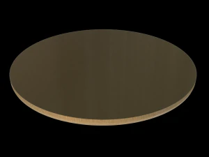 Coin with a Cossack with two sabers on a background of leaves 3D Print Model