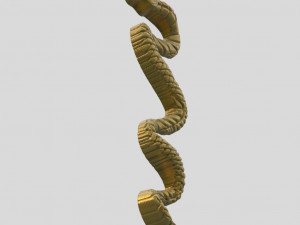 Writhing snake 3D 打印模型