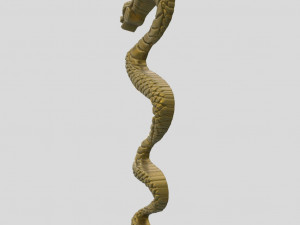 Writhing snake 3D 打印模型