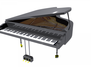 grand piano 3D Modell