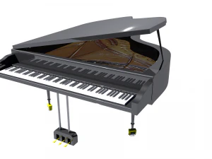 grand piano 3D Model