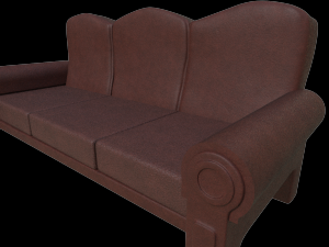 sofa 3D मॉडल