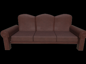 sofa 3D मॉडल