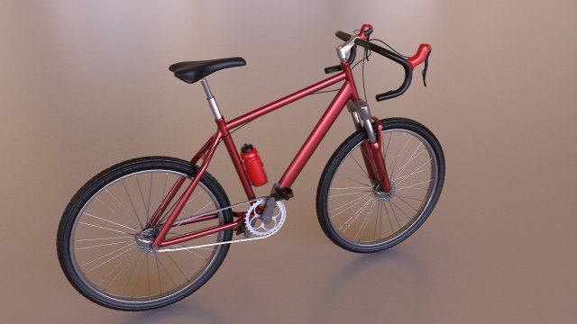 3d bicycle model Modèle 3D .c4d .max .obj .3ds .fbx .stl .blend 