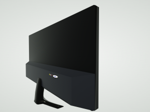 low poly modern monitor 3D मॉडल