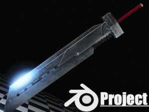 clouds sword Modèle 3D