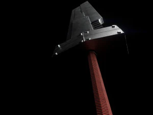clouds sword 3D Model