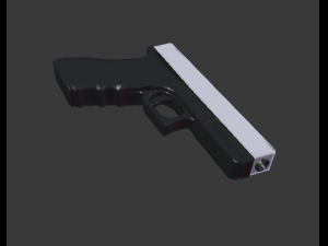 glock 17 3D 모델