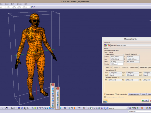 cad human body basic casual woman model f1p1d0v1 3D Model