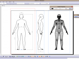 cad human body basic casual woman model f1p1d0v1 3D Model
