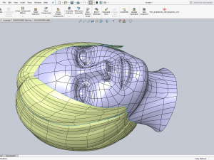 cad-friendly casual woman head model f1p1d0v1head 3D 模型