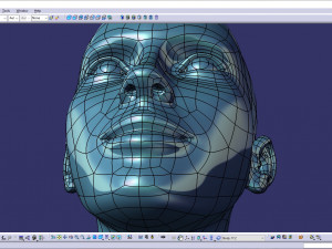 cad-friendly casual woman head model f1p1d0v1head 3D 模型