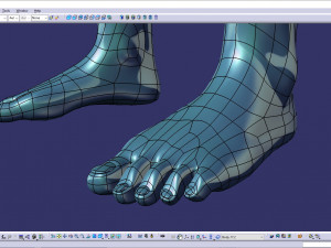 Cad realistic casual woman model with genital details f1p1d2v1 3D Model