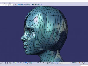 Genital detayları ile cad ger&ccedil;ek&ccedil;i g&uuml;ndelik kadın modeli f1p1d2v1 3D Model