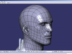 cad-friendly man head model m1p1d0v1head 3D मॉडल
