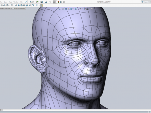 cad-friendly man head model m1p1d0v1head 3D मॉडल