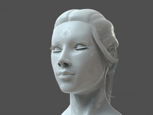 cad-friendly young female model f4p2d0v1 Model 3D