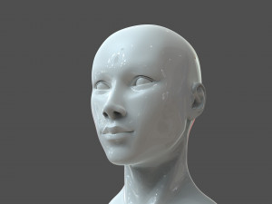 cad-friendly young female model f4p2d0v1 Model 3D