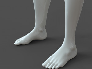 cad-friendly young female model f4p2d0v1 Model 3D