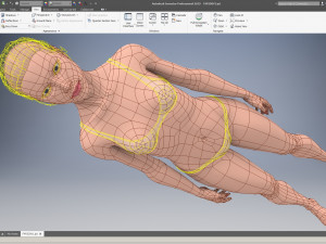 cad-friendly young female model f4p2d0v1 Model 3D
