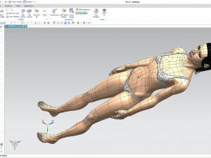 cad-friendly young female model f4p2d0v1 Model 3D