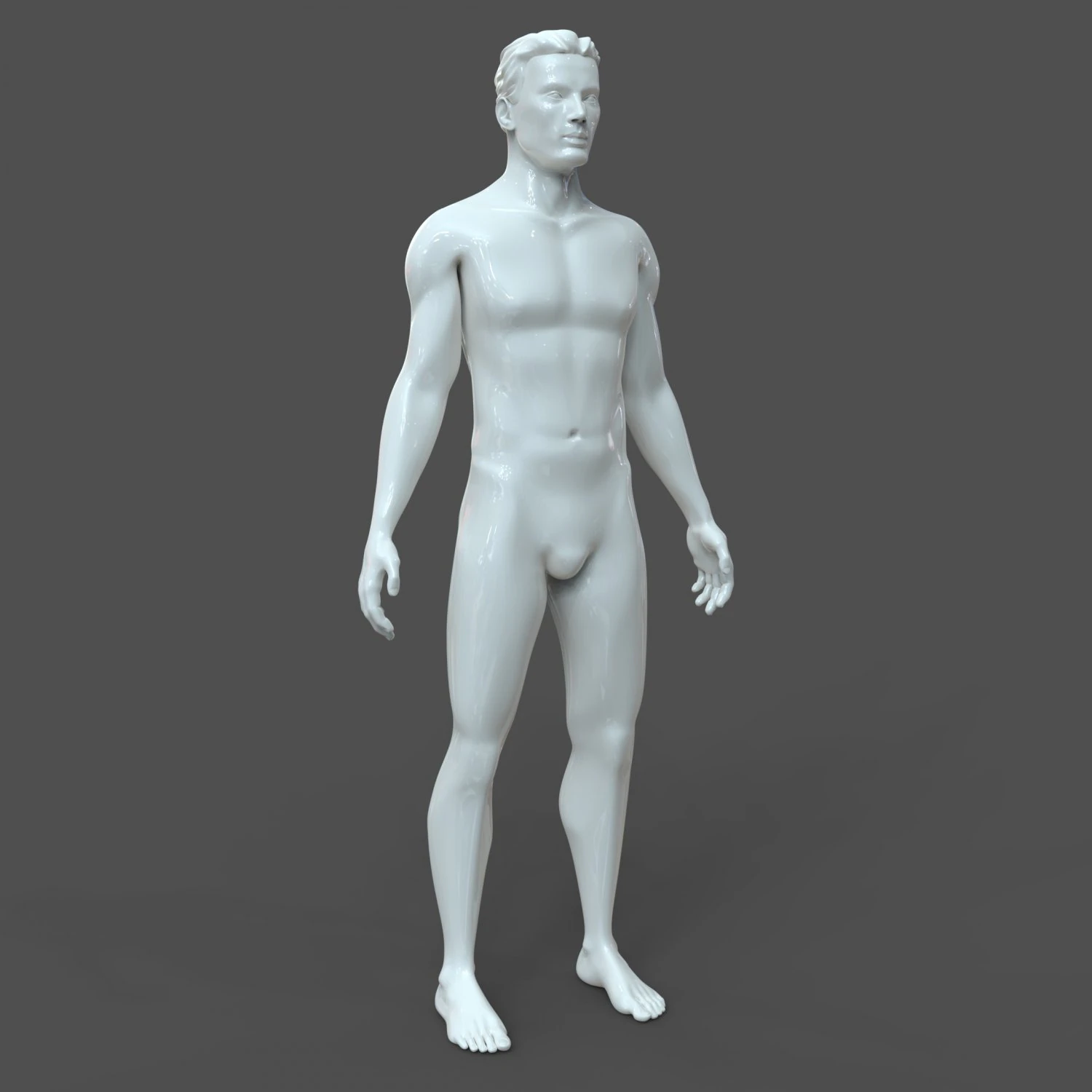 cad-friendly male model m2p1d0v1 3D Model .c4d .max .obj .3ds .fbx .stl .blend