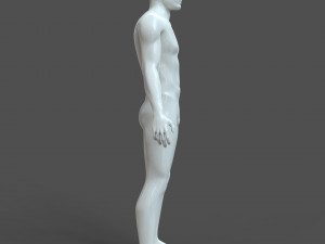 cad-friendly male model m2p1d0v1 3D मॉडल