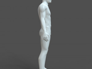 cad-friendly male model m2p1d0v1 3D मॉडल