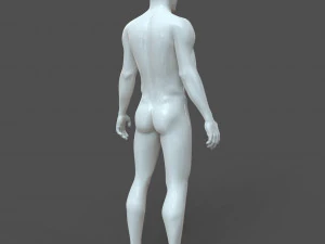 cad-friendly male model m2p1d0v1 3D Model