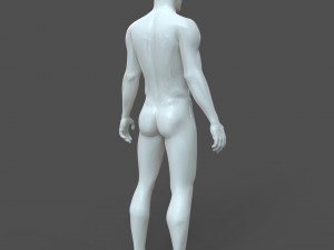 cad-friendly male model m2p1d0v1 3D मॉडल
