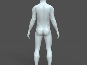cad-friendly male model m2p1d0v1 3D Model